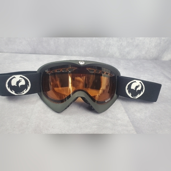 DRAGON Rogue DXS Goggles - Coal/Amber Lens - Snowboard Goggles - Picture 2 of 8